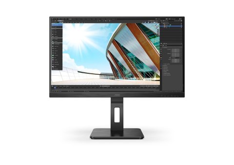 AOC Q27P2Q LED display 68,6 cm (27") 2560 x 1440 px Quad HD Czarny