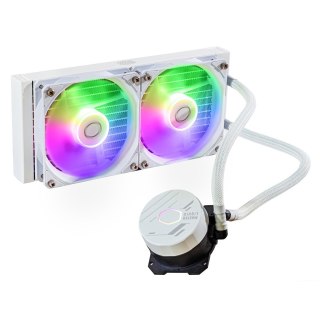 Cooler Master MasterLiquid 240L Core ARGB White Procesor Zestaw do chłodzenia płynami 12 cm Biały