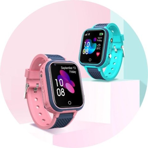 SMARTWATCH DZIECIĘCY PACIFIC 30-2 KIDS - pink (sy026b)