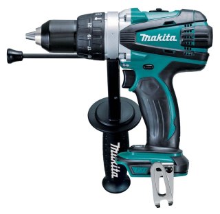 Makita DHP458Z wiertło Zamek centralny 2000 RPM Czarny, Niebieski 2,3 kg