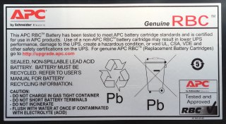 APC RBC5 akumulator Ołowiany (VRLA)