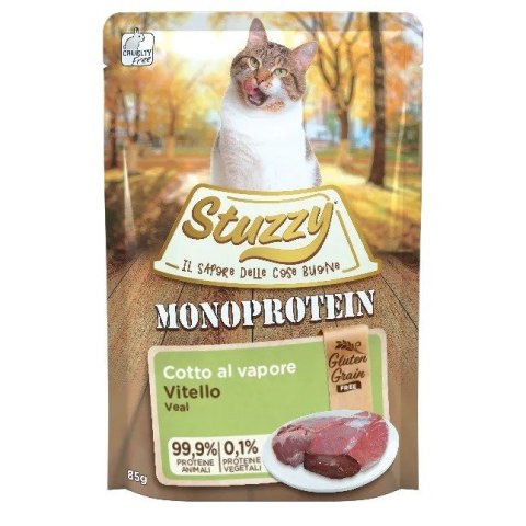 STUZZY dla kotów Monoprotein Cielęce dla Dorosłych 85g