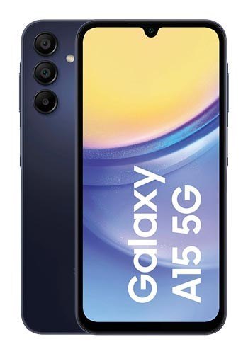 Samsung Galaxy A15 5G 16,5 cm (6.5") Hybrid Dual SIM USB Type-C 4 GB 128 GB 5000 mAh Czarny, Niebieski