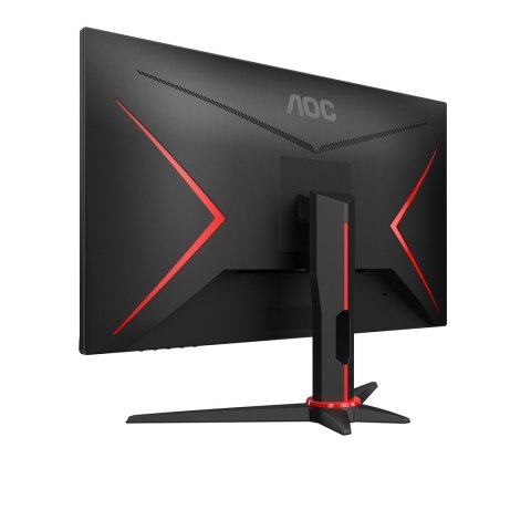 AOC 27G2SAE/BK monitor komputerowy 68,6 cm (27") 1920 x 1080 px Full HD LED Czarny, Czerwony