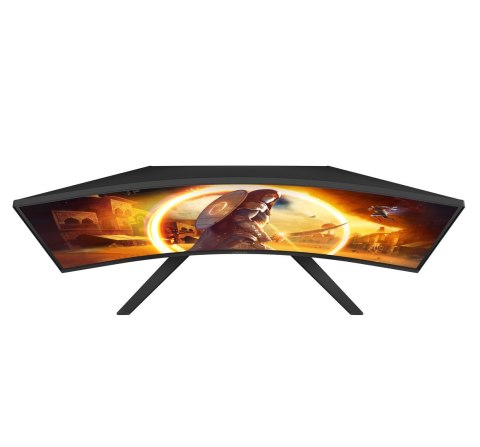 AOC G4 CQ32G4VE monitor komputerowy 81,3 cm (32") 2560 x 1440 px Quad HD LCD Czarny, Szary