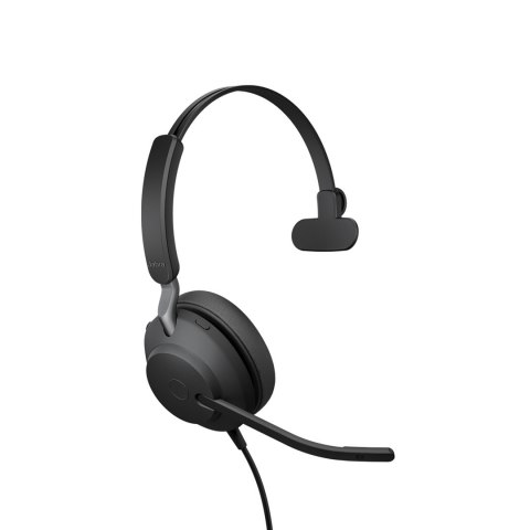 Jabra 24189-889-999 słuchawki/zestaw słuchawkowy Przewodowa Opaska na głowę Połączenia/muzyka USB Typu-A Czarny