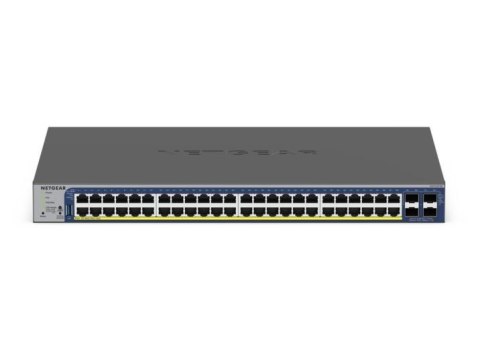 NETGEAR GS752TXP Zarządzany L2/L3/L4 10G Ethernet (100/1000/10000) Obsługa PoE Czarny