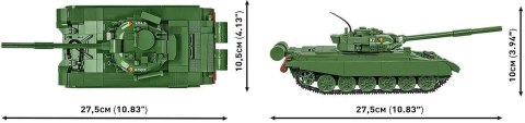 COBI 2625 Armed Forces Czołg T-72 (East Germany/Soviet) 680 klocków