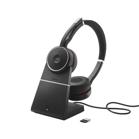 Jabra 7599-848-199 słuchawki/zestaw słuchawkowy Przewodowy i Bezprzewodowy Opaska na głowę Połączenia/muzyka Bluetooth Podstawka