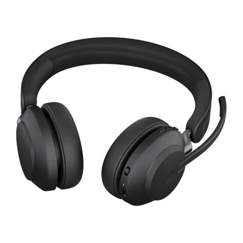 Jabra Evolve2 65, UC Stereo Zestaw słuchawkowy Bezprzewodowy Opaska na głowę Biuro/centrum telefoniczne USB Typu-A Bluetooth Cza