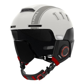 Kask narciarski Bluetooth 54-58cm Intercom/SOS biał