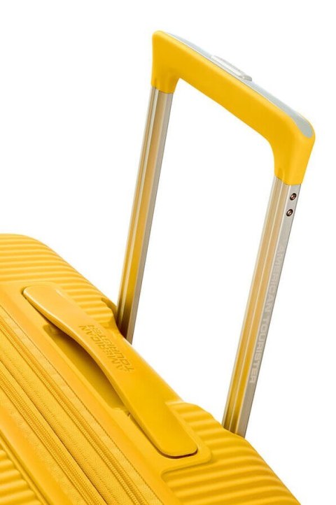 Walizka duża American Tourister Soundbox - golden yellow