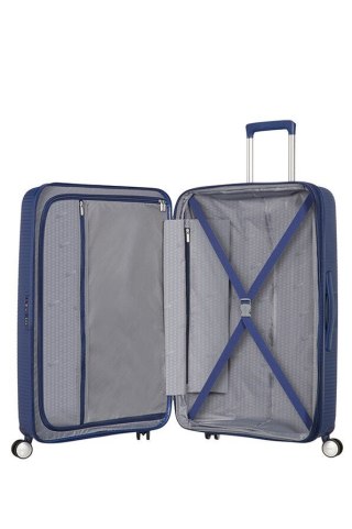 Soundbox walizka średnia American Tourister - midnight navy