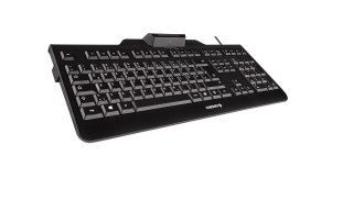 CHERRY KC 1000 SC klawiatura Biuro USB QWERTZ Niemiecki Czarny