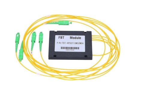 Extralink Splitter 1:4 FBT SC/APC 70:10:10:10, 2,0mm, 1m