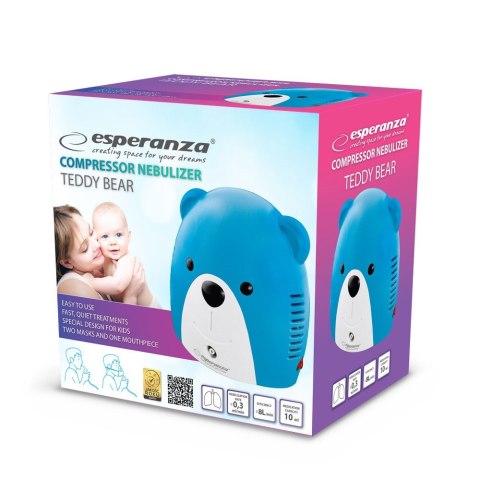 ESPERANZA INHALATOR/NEBULIZATOR TEDDY BEAR ECN004