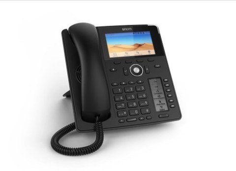 Snom D785N telefon VoIP Czarny 12 linii TFT