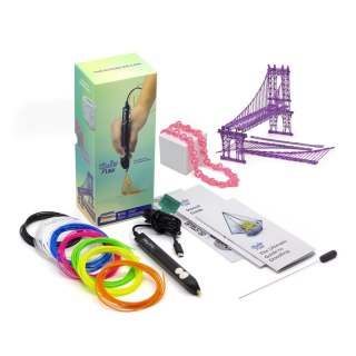 3DOODLER FLOW ESSENTIALS ZESTAW DŁUGOPISU DO DRUKOWANIA 3D + 8 SZT RÓŻNOKOLOROWYCH SZPUL FILAMENTU 1,75MM FLOW