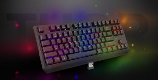 GENESIS Thor 230 TKL klawiatura Gaming USB + RF Wireless + Bluetooth QWERTY Szary