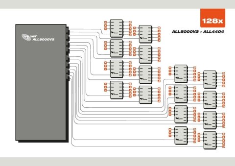 ALLNET ALL5000v2 gateway/kontroler 10, 100 Mbit/s