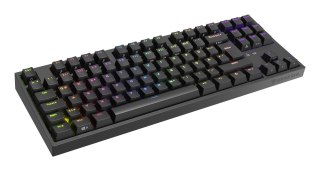 GENESIS Thor 404 TKL klawiatura Gaming USB QWERTZ Niemiecki Czarny