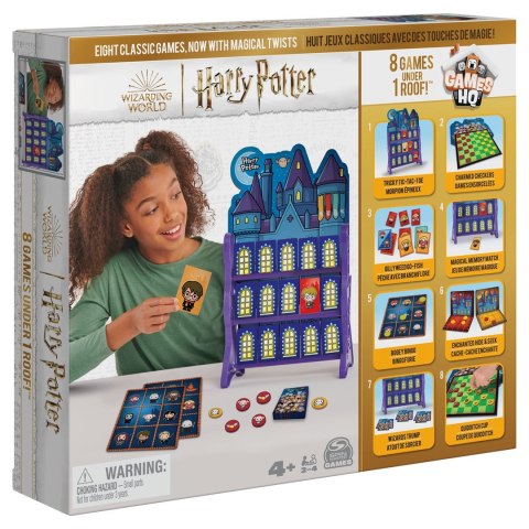 PROMO Hogwart pełen gier - 8 gier Harry Potter 6065471 Spin Master