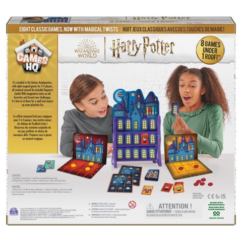 PROMO Hogwart pełen gier - 8 gier Harry Potter 6065471 Spin Master