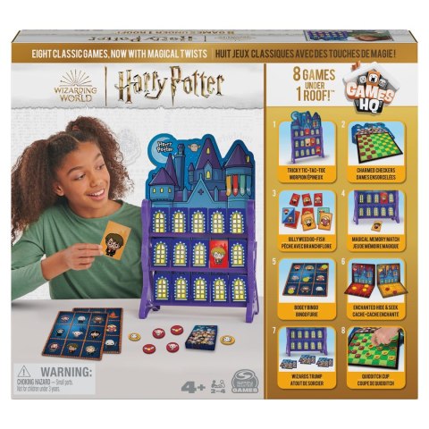 PROMO Hogwart pełen gier - 8 gier Harry Potter 6065471 Spin Master