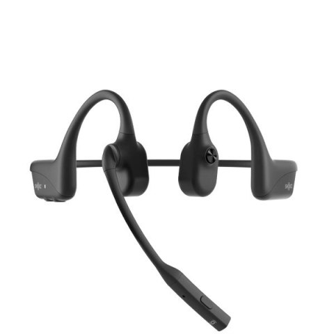 SHOKZ C110-AI-BK-EN słuchawki/zestaw słuchawkowy Bezprzewodowy Nauszny Biuro/centrum telefoniczne Bluetooth Czarny