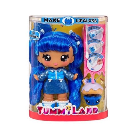 MGA Entertainment Yummiland Large Doll + Lipgloss Pet- Rory Blueberry