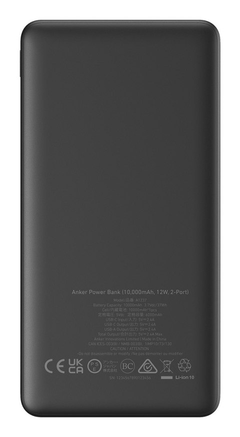 Anker PowerCore 10K 10000 mAh Czarny