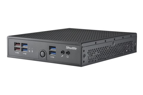 Shuttle DS50U3 komputer typu barebone Wielkość PC 1.3L Czarny i3-1315U