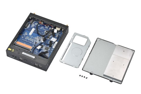 Shuttle DS50U3 komputer typu barebone Wielkość PC 1.3L Czarny i3-1315U