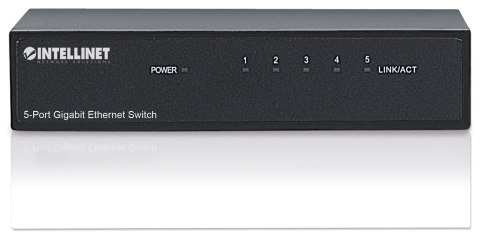 Switch 5x RJ45 Gigabit, metal, desktop