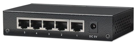 Switch 5x RJ45 Gigabit, metal, desktop