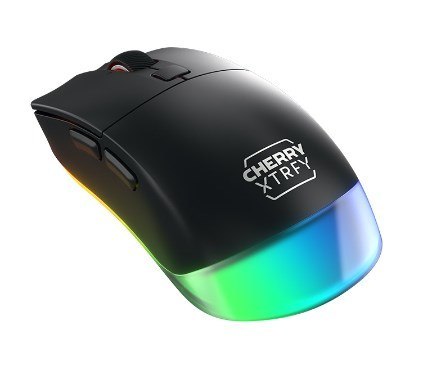 CHERRY XTRFY M50 Wireless myszka Gaming Po prawej stronie RF Wireless + Bluetooth + USB Type-C Optyczny 12000 DPI