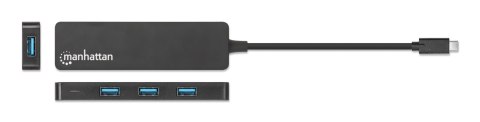 HUB USB 3.0 USB-C na 4X USB-A USB 3.2 Gen1