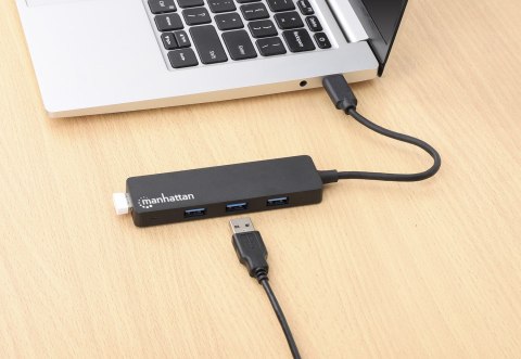 HUB USB 3.0 USB-C na 4X USB-A USB 3.2 Gen1