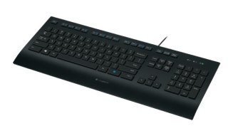 Logitech K280E Pro f/ Business klawiatura Biuro USB QWERTZ Swiss Czarny