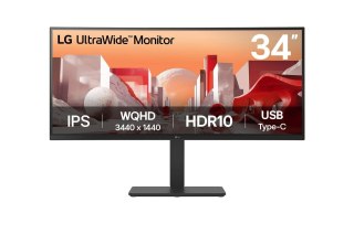 LG 34BA75QE-B monitor komputerowy 86,4 cm (34") 3440 x 1440 px Wide Quad HD LCD Czarny