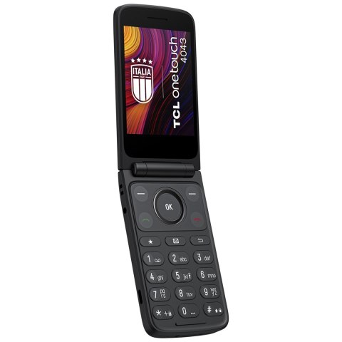 TCL OneTouch 4043 8,13 cm (3.2") 130,6 g Szary Telefon funkcjonalny