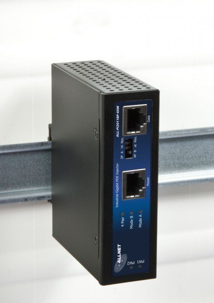 ALLNET 134036 Nie zarządzany L2 Gigabit Ethernet (10/100/1000) Obsługa PoE Czarny