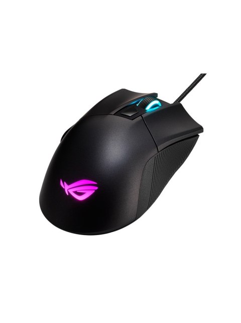 ASUS ROG Gladius II Core myszka Gaming Po prawej stronie USB Typu-A Optyczny 6200 DPI