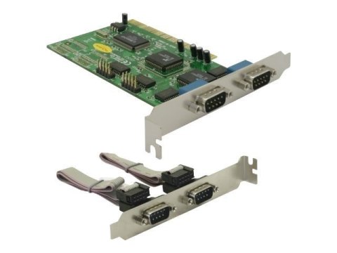 DeLOCK PCI Card 4x Serial adapter