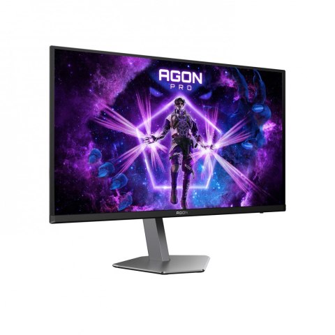 AOC AGON PRO AG276QZD2 monitor komputerowy 67,8 cm (26.7") 2560 x 1440 px Quad HD QD-OLED Szary