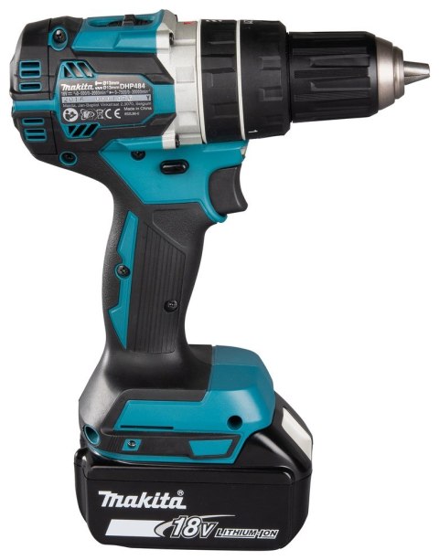 Makita DHP484 2000 RPM Czarny, Niebieski