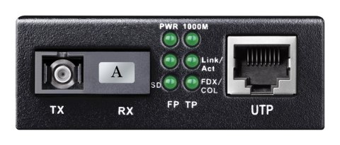 Cudy MC100GSB-40A konwerter sieciowy 1000 Mbit/s Multifunkcyjny, Pojedynczy Czarny