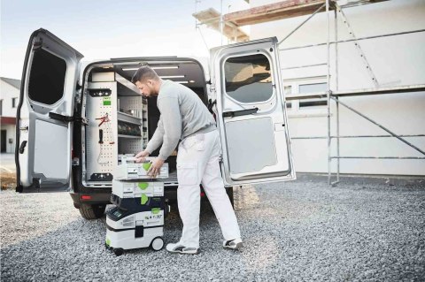 Festool SYS3 M 137 Przybornik Zielony, Biały