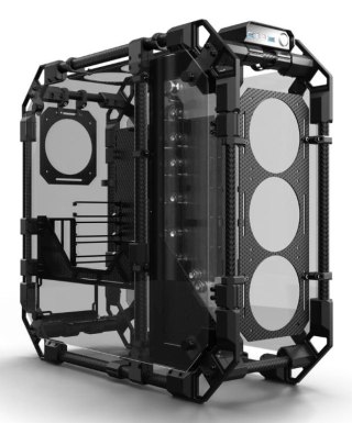 Alphacool Apex Pro Skeleton Full Tower Czarny, Węgiel