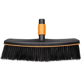 Fiskars 1001416 miotła Plastik Czarny, Pomarańczowy